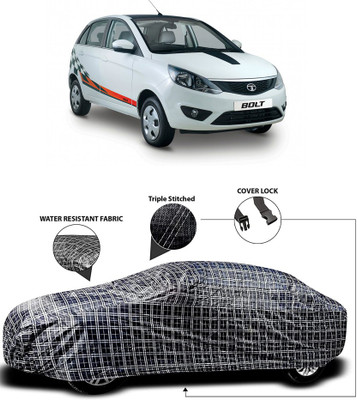 MoTRoX Car Cover For Tata Bolt(White, Black)