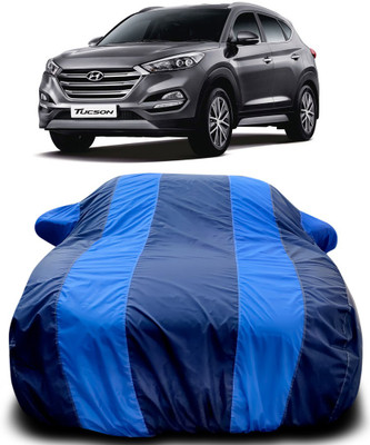 Elegance Car Cover For Hyundai Tucson(Blue, Blue)