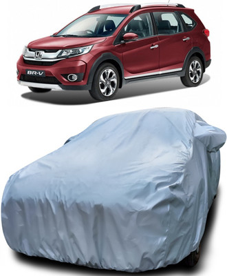 Gavya Car Cover For Honda BR-V (With Mirror Pockets)(Silver)