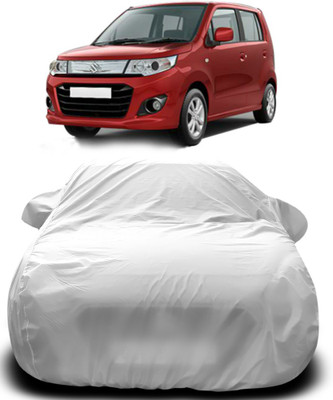 MoTRoX Car Cover For Maruti Suzuki WagonR Stingray(Silver)