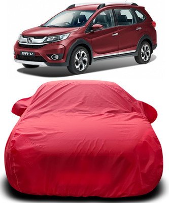 Gavya Car Cover For Honda BR-V (With Mirror Pockets)(Red)