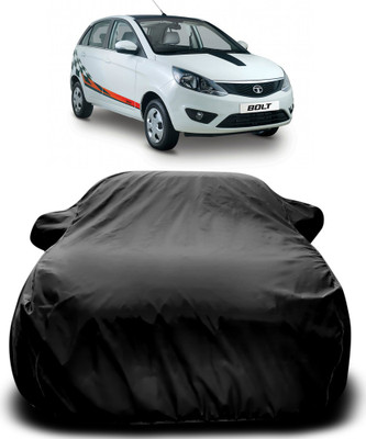 MoTRoX Car Cover For Tata Bolt (With Mirror Pockets)(Black)
