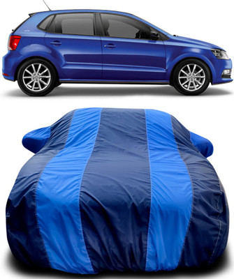 MoTRoX Car Cover For Volkswagen Polo GT (With Mirror Pockets)(Blue, Blue)