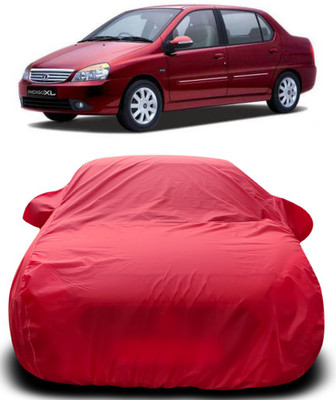 MoTRoX Car Cover For Tata Indigo XL (With Mirror Pockets)(Red)