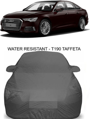 Gavya Car Cover For Audi A6 (With Mirror Pockets)(Grey)