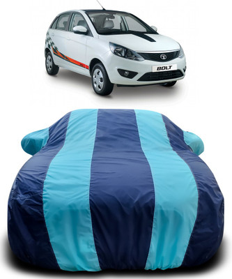 MoTRoX Car Cover For Tata Bolt(Blue, Blue)