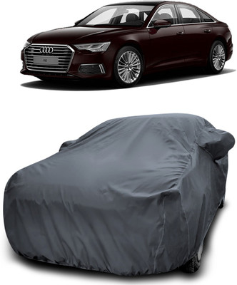 Gavya Car Cover For Audi A6 (With Mirror Pockets)(Grey)