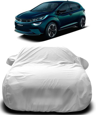 MoTRoX Car Cover For Tata Altroz EV (With Mirror Pockets)(Silver)