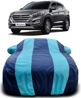 Elegance Car Cover For Hyundai Tucson (With Mirror Pockets)(Blue)