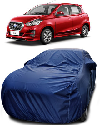 MoTRoX Car Cover For Nissan Go(Blue)