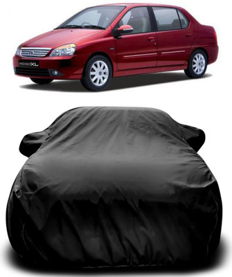 APNEK Car Cover For Tata Indigo XL (With Mirror Pockets)(Black)