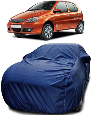 APNEK Car Cover For Tata Indica (With Mirror Pockets)(Blue)