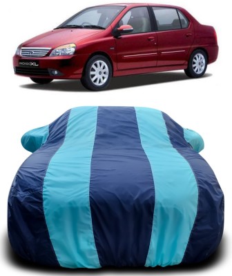 Gavya Car Cover For Tata Indigo XL (With Mirror Pockets)(Blue, Blue)