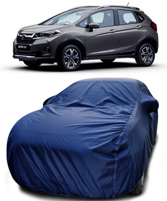 MoTRoX Car Cover For Honda WRV (With Mirror Pockets)(Blue)