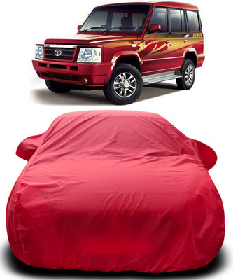 APNEK Car Cover For Tata Sumo Gold (With Mirror Pockets)(Red)