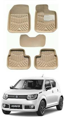 MATIES Plastic 3D Mat For  Maruti Suzuki Ignis(Beige)