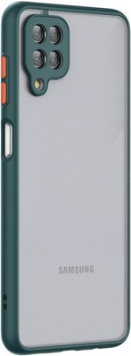 KloutCase Back Cover for Samsung Galaxy M32 4G, Samsung M32 4G, (Camera Protection Smoke)(Green, Camera Bump Protector, Pack of: 1)