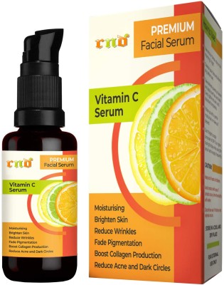 RND Premium Vitamin C Facial Serum for Anti-Aging, Hyperpigmentation, Reduce Wrinkles, Skin Toning with Vitamin C, Hyaluronic Acid, Aloe Vera Extract(30 ml)