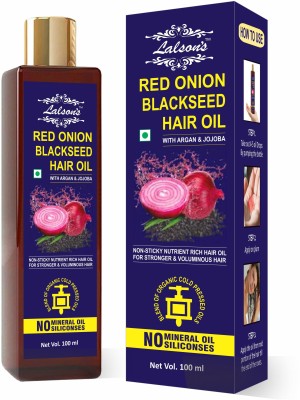 Lalson's Onion Black Seed Hair Oil - Hair Growth with Onion & Black Seed for Hair Fall Control Hair Oil(100 ml)