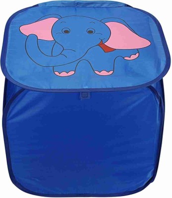 S M CREATION 50 L Blue Laundry Bag(Polyester)