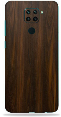 Satisfactory mi note 9, redmi note9 Mobile Skin(Mahogany Wood With Matte Finish)