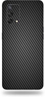 OggyBaba oppo f19, oppof19 Mobile Skin(3D Charcoal Black Carbon Fibre)