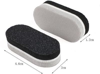 business ventures Buffer Nail File Double sided grinding block nail files (Random Colour)-SET OF 2(Set of 2)