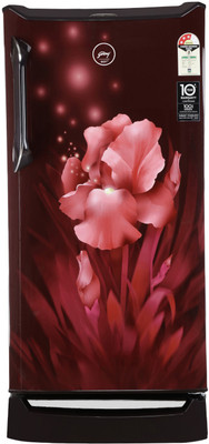 Godrej 215 L Direct Cool Single Door 3 Star Refrigerator with Base Drawer(Aqua Wine, RD UNO 2153 PTDF AQ WN)