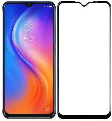 Caseline Edge To Edge Tempered Glass for Tecno Spark 7(Pack of 1)