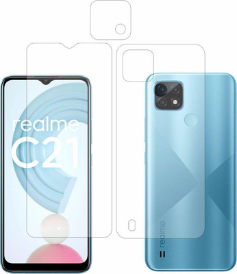 ENOLA Front and Back Screen Guard for REALME C21(Pack of 3)