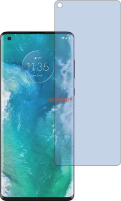 MOBART Tempered Glass Guard for MOTO EDGE PLUS (Impossible AntiBlue Light)(Pack of 1)