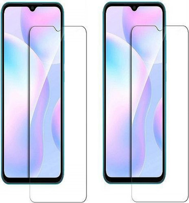 NIMMIKA ENTERPRISES Tempered Glass Guard for POCO M2(Pack of 2)