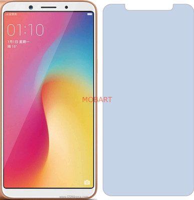 MOBART Tempered Glass Guard for OPPO F5 PLUS (Impossible AntiBlue Light)(Pack of 1)
