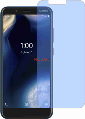 MOBART Tempered Glass Guard for NOKIA 2 V TELLA (Impossible AntiBlue Light)(Pack of 1)