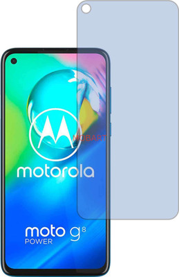 MOBART Tempered Glass Guard for MOTOROLA MOTO G8 POWER (Impossible AntiBlue Light)(Pack of 1)