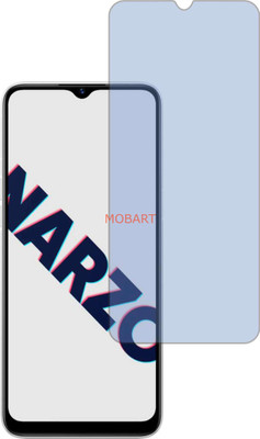 MOBART Tempered Glass Guard for RMX2020 (NARZO 10A) (Impossible AntiBlue Light)(Pack of 1)