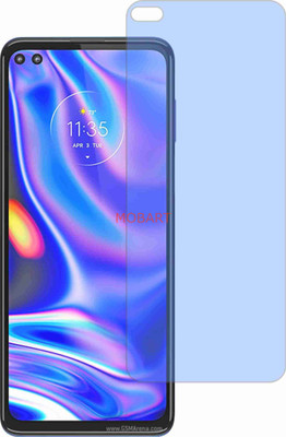 MOBART Tempered Glass Guard for MOTOROLA ONE 5G (Impossible AntiBlue Light)(Pack of 1)
