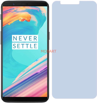 MOBART Tempered Glass Guard for ONEPLUS 5T (Impossible AntiBlue Light)(Pack of 1)