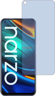 MOBART Tempered Glass Guard for OPPO RMX2161(REALME NARZO 20 PRO) (Impossible AntiBlue Light)(Pack of 1)