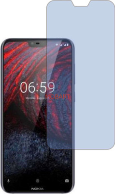 MOBART Tempered Glass Guard for NOKIA X6 (6.1PLUS) (Impossible AntiBlue Light)(Pack of 1)