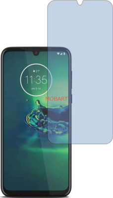 MOBART Tempered Glass Guard for MOTO G8 PLUS (Impossible AntiBlue Light)(Pack of 1)