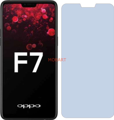 MOBART Tempered Glass Guard for OPPO F7 (Impossible AntiBlue Light)(Pack of 1)