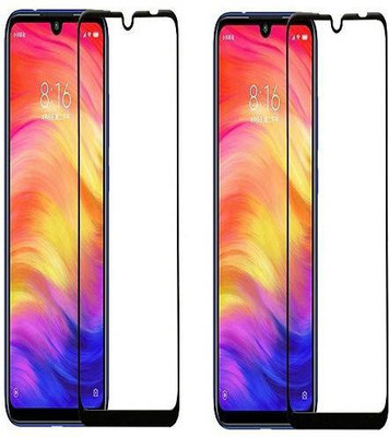 NIMMIKA ENTERPRISES Tempered Glass Guard for MI REDMI 7(Pack of 2)