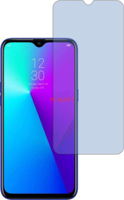 MOBART Tempered Glass Guard for OPPO RMX 1827 (REALME 3I) (Impossible AntiBlue Light)(Pack of 1)