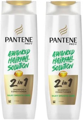 PANTENE Shampoo + Conditioner Silky Smooth Care Shampoo 340 Ml *2Pcs(680 ml)