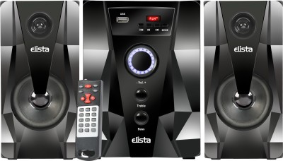 Elista Diamond 2.1 AUBF 49 W Bluetooth Home Theatre(Black, 2.1 Channel)