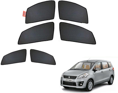 WolkomHome Side Window Sun Shade For Maruti Suzuki Ertiga(Black)
