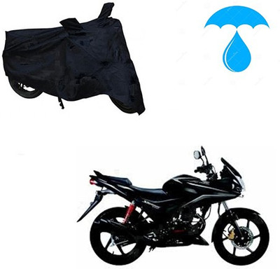 Feel heaven Two Wheeler Cover for Honda(CBF Stunner, Black)