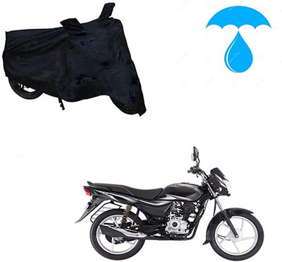 Feel heaven Two Wheeler Cover for Bajaj(Platina 100 DTS-i, Black)