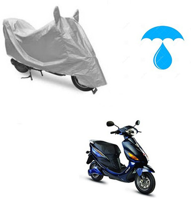 Atulit enterprises Two Wheeler Cover for Hero(Electric Cruz, Silver)